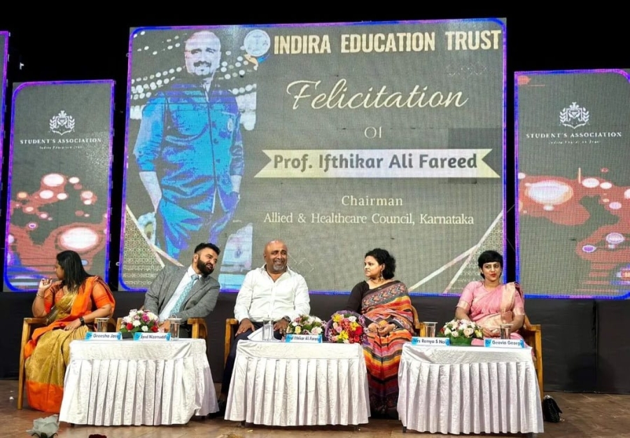 Felicitation Ceremony for Dr. Prof. Ifthikar Ali Fareed, Chairman of Allied & Healthcare Council