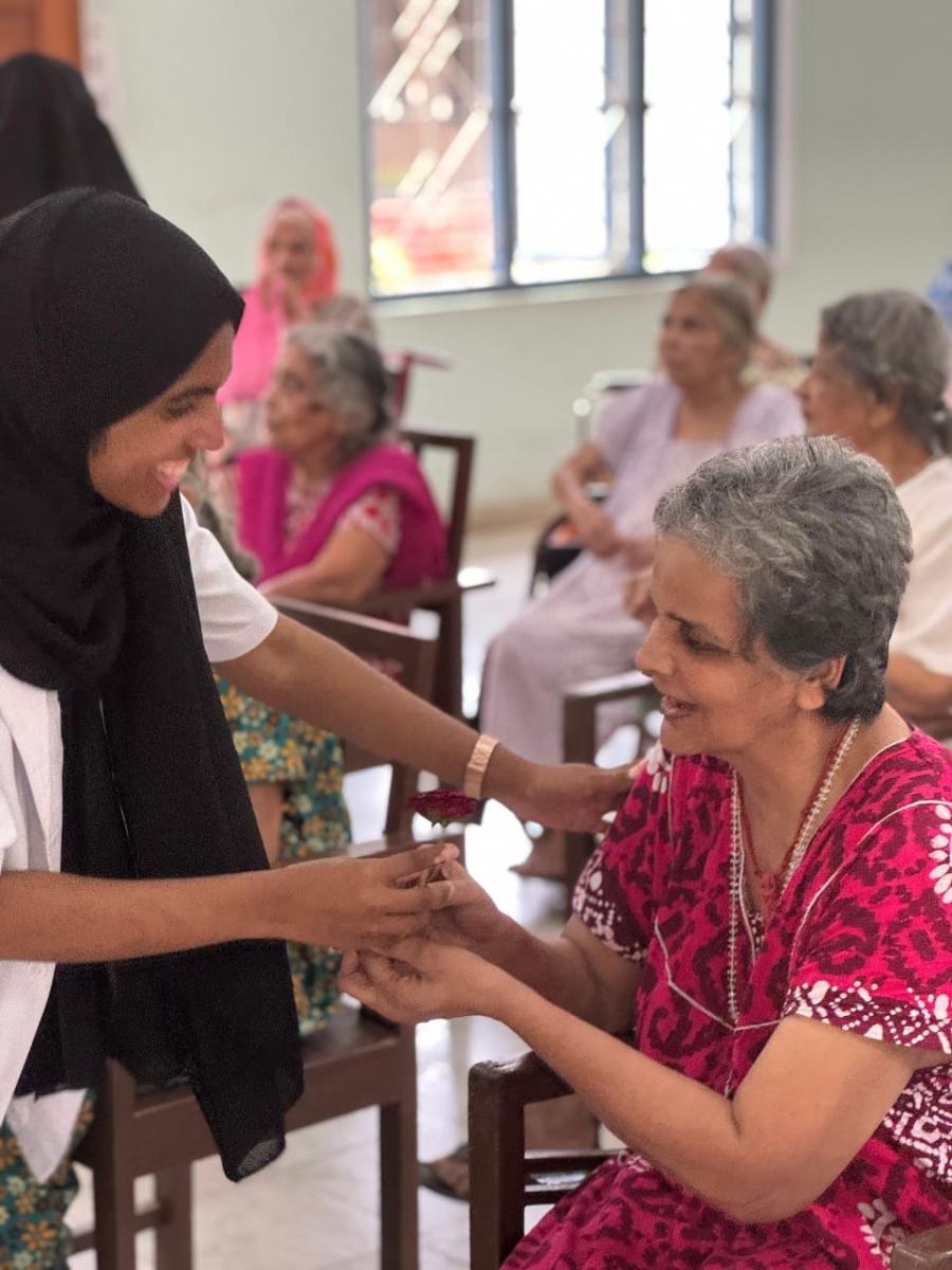 World Physiotherapy Day Celebrated at Old Age Home